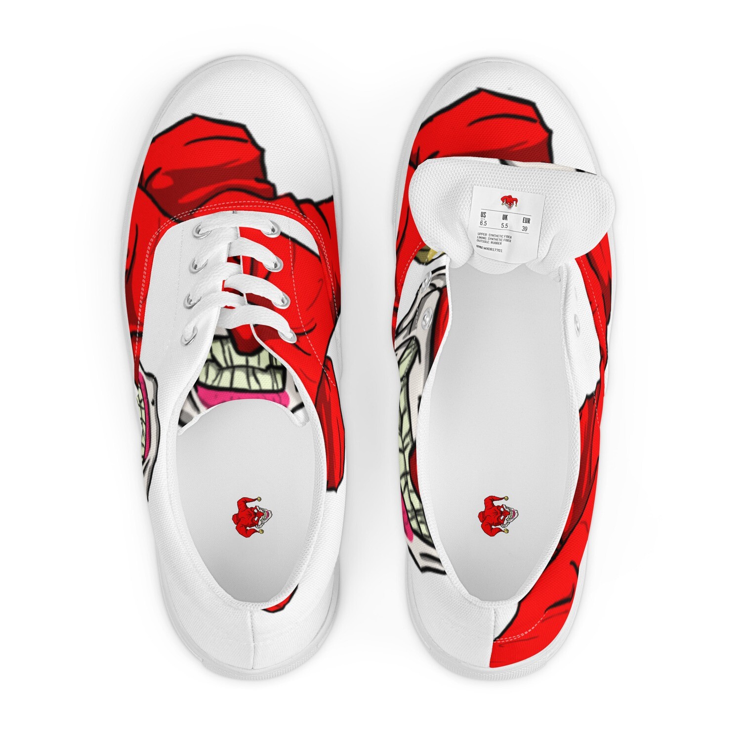 Men’s lace-up canvas shoes