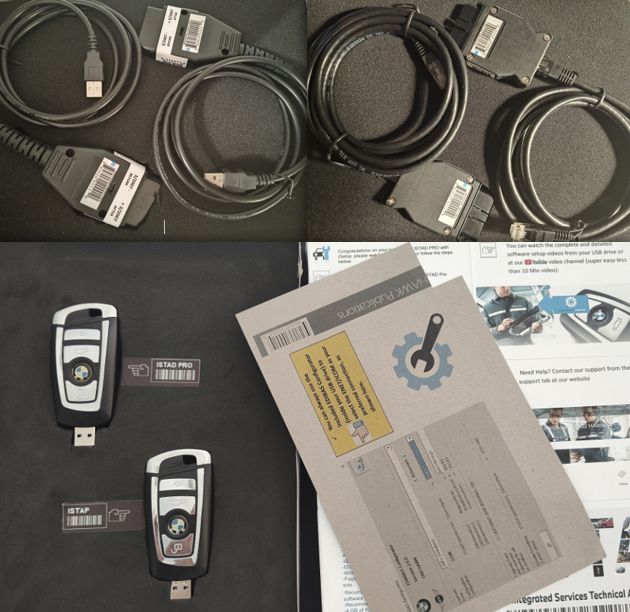 Diagnostics &amp; programming Bundle Pro kit-  ISTAD PRO ISTAP+ENET PRO Cable +KDCAN PRO Cable for F Series &amp; E Series