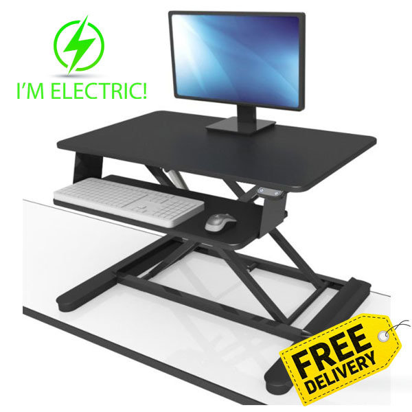 MaxiShift-E | Electric Sit Stand Desktop Units