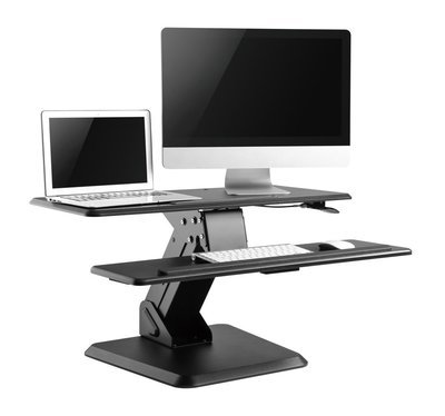 M-Lift | Manual Sit Stand Desktop Unit