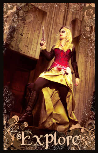 Explore Steampunk Girl