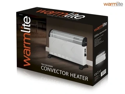 Warmlite WL41001N Convection Heater with 3 Settings, Integrated Handles, White