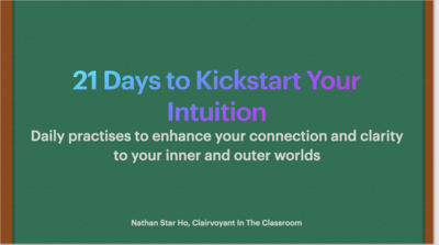 21 Days to Kickstart Your Intuition (Self-Paced Course)