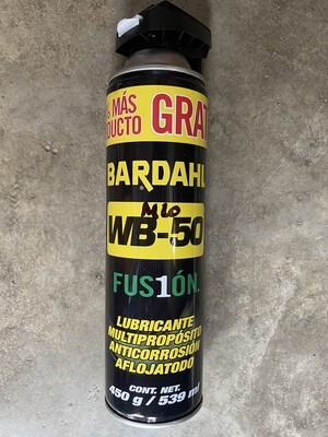 Lubricante WB-50 Bardahl 539ml.