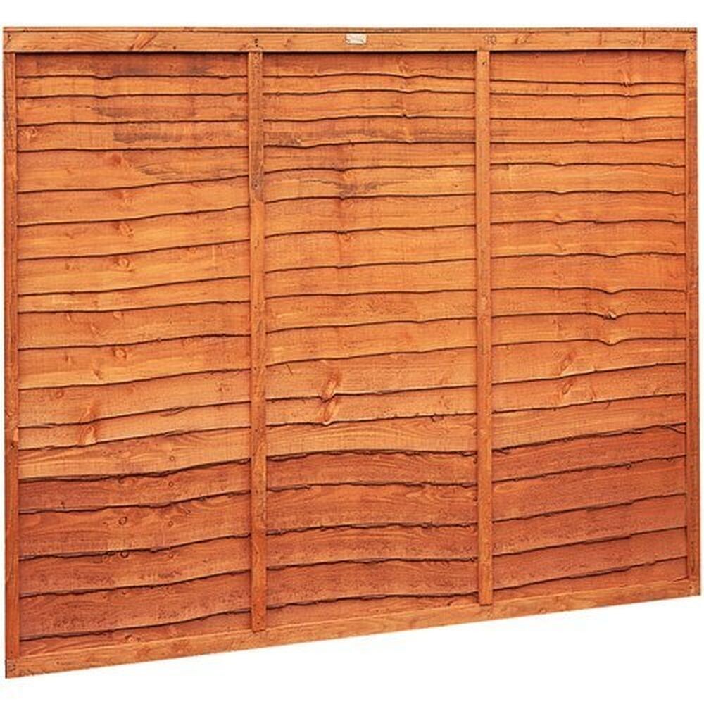 Close Board Dip Treated Fence Panel 1828mm x 1525mm