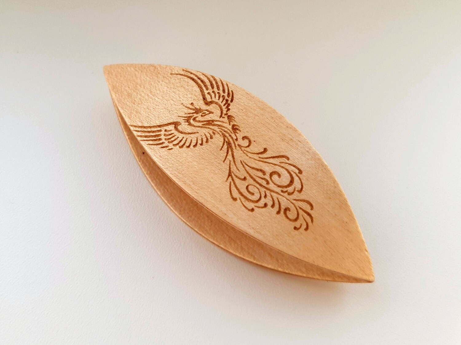 Tatting Shuttle Maple With Engraving #10