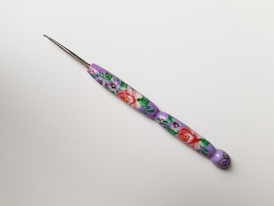 Crochet Hook 0.6 mm Painted Lilac