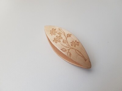 Tatting Shuttle Maple With Engraving #77