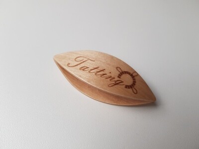 Tatting Shuttle Maple With Engraving #80