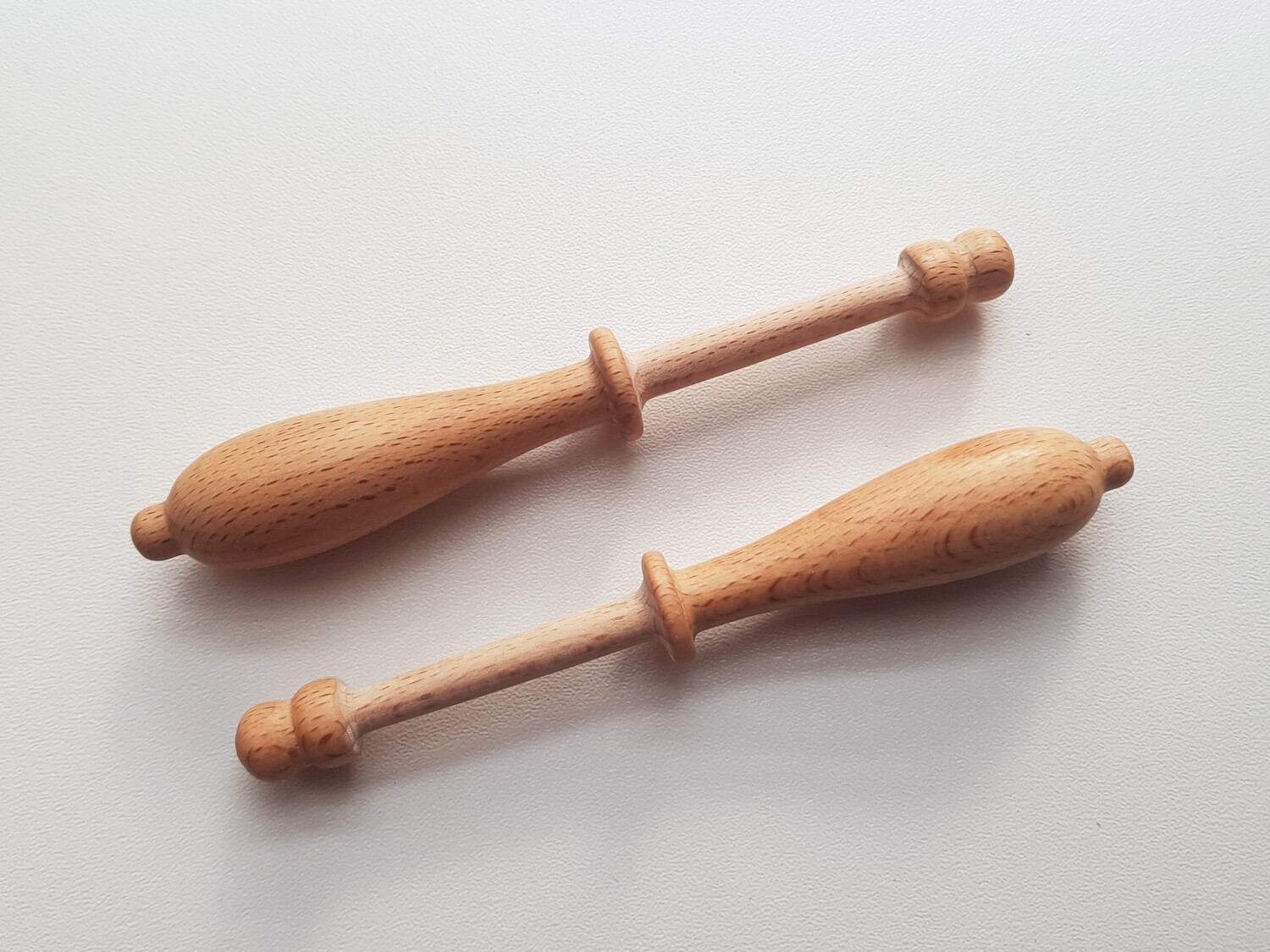 French Lacemaking Bobbins Beech No Covering