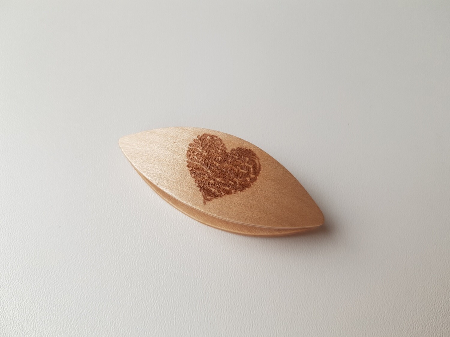 Small Tatting Shuttle Maple With Engraving
