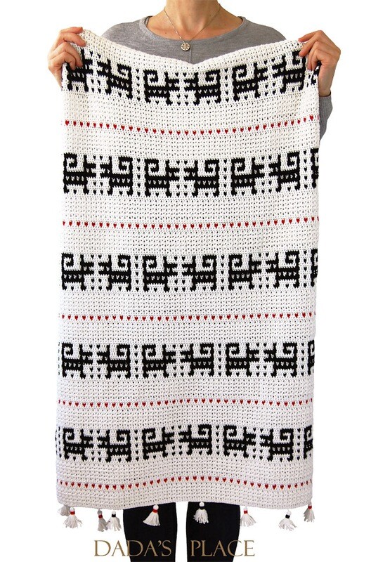 CROCHET PATTERN: Timi Blanket