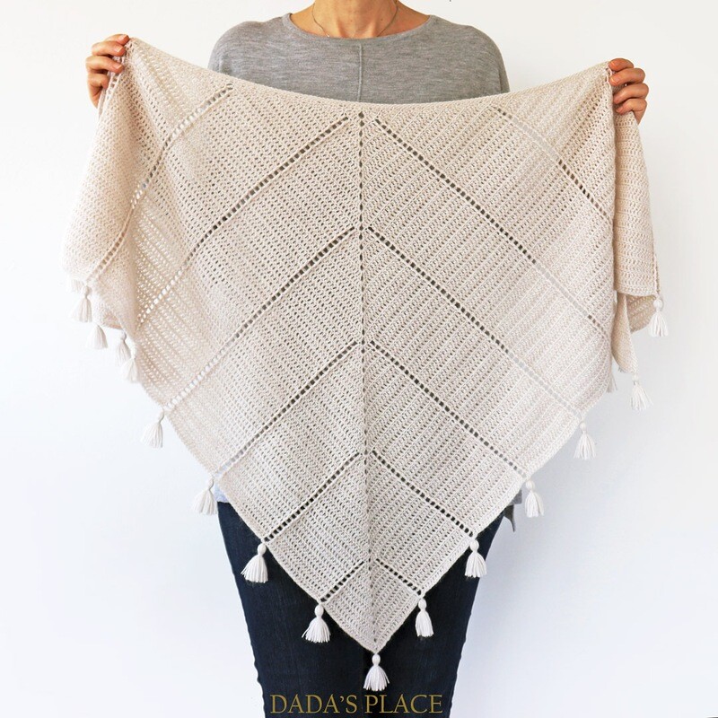 CROCHET PATTERN: Al Amal Shawl