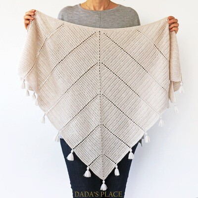 CROCHET PATTERN: Al Amal Shawl
