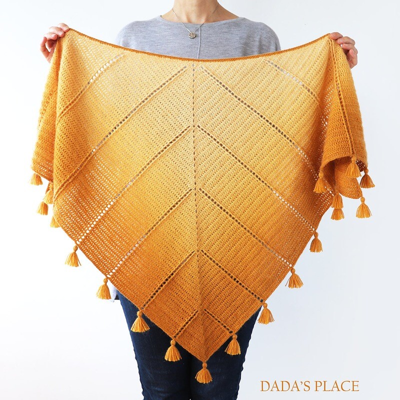 CROCHET PATTERN: Al Amal Shawl