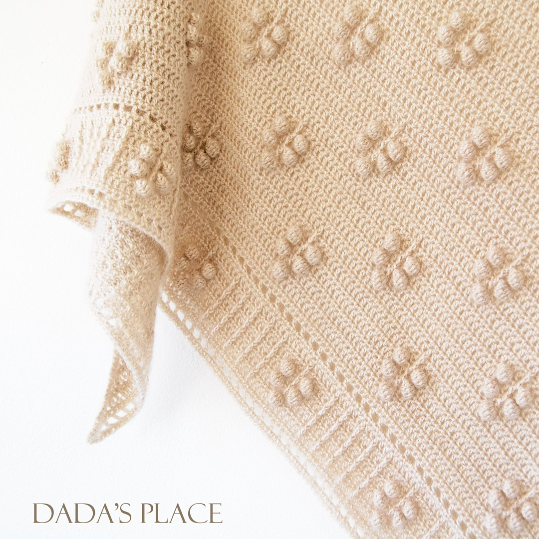 Dada/'s crochet pattern eBook #1 Into the Woods Blanket /& Weldy Shawl