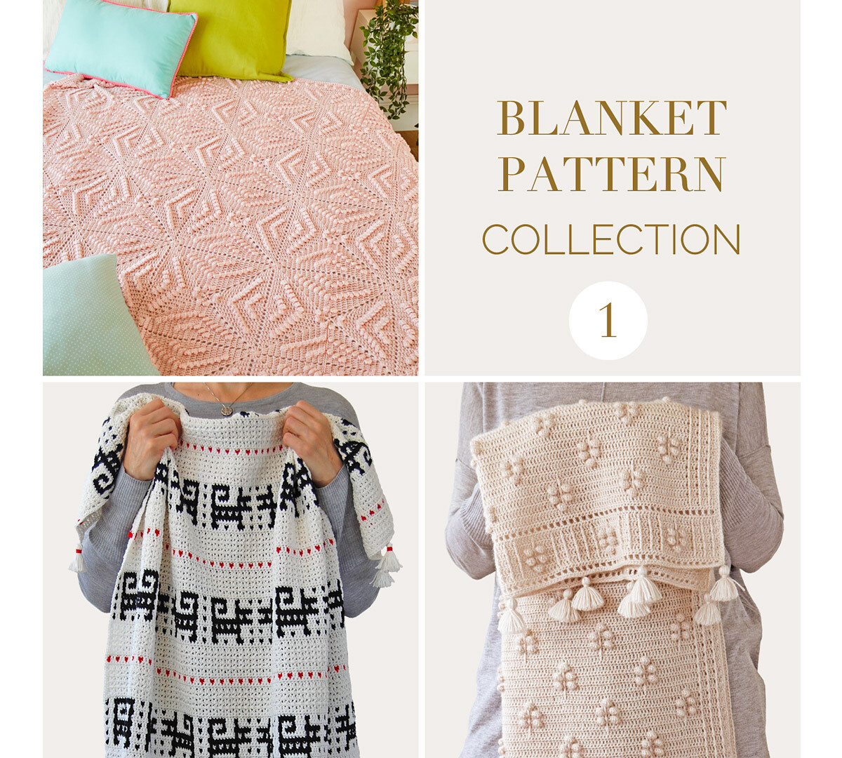 CROCHET BLANKET PATTERN COLLECTION 1