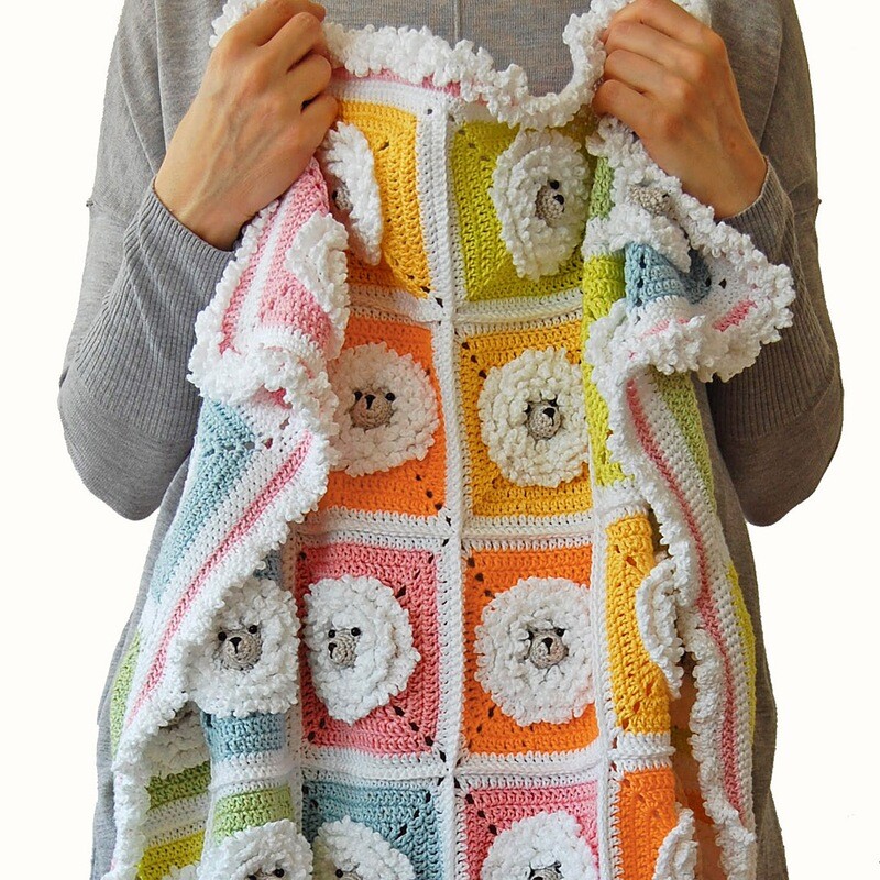 CROCHET BLANKET PATTERN COLLECTION 4