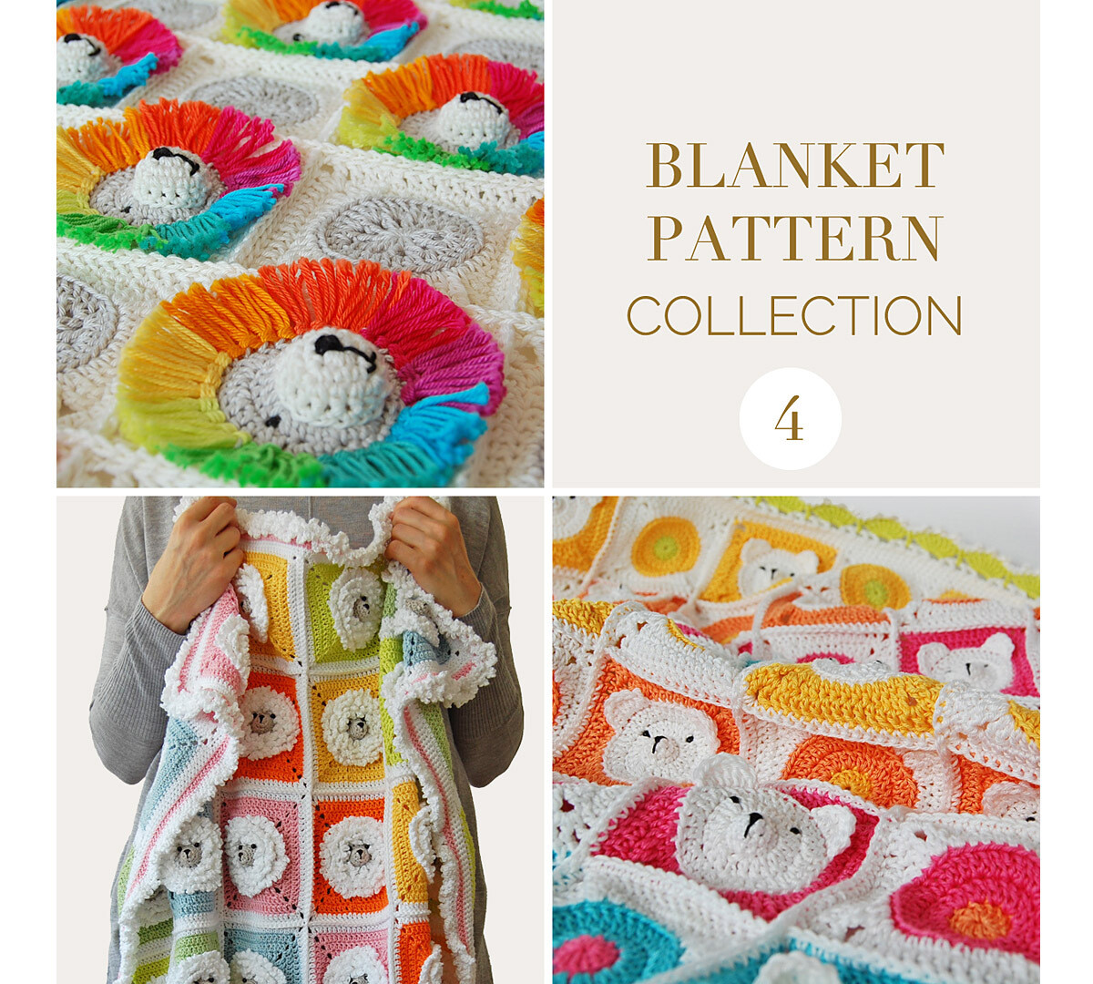CROCHET BLANKET PATTERN COLLECTION 4