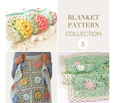 CROCHET BLANKET PATTERN COLLECTION 5