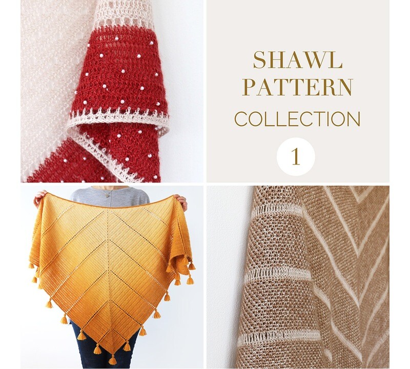 CROCHET SHAWL PATTERN COLLECTION 1