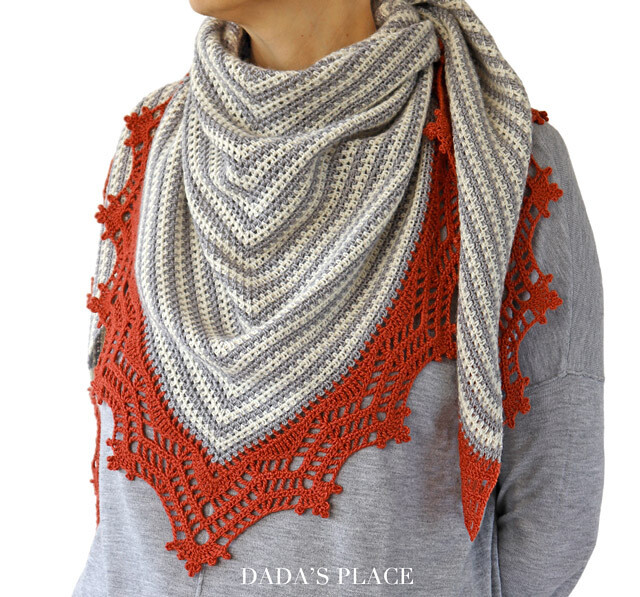CROCHET PATTERN: Tayna Shawl