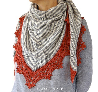 CROCHET PATTERN: Tayna Shawl