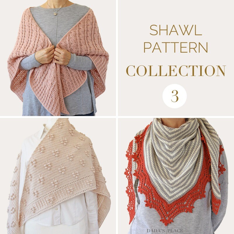 CROCHET SHAWL PATTERN COLLECTION 3