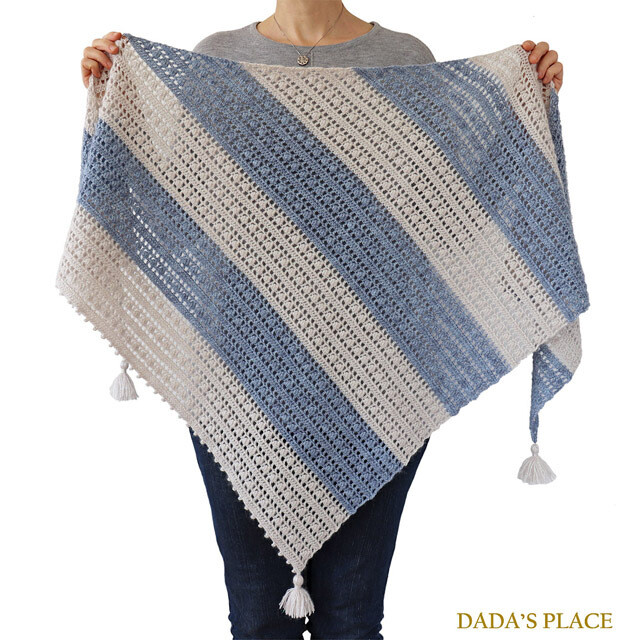 CROCHET PATTERN: Felicity Shawl