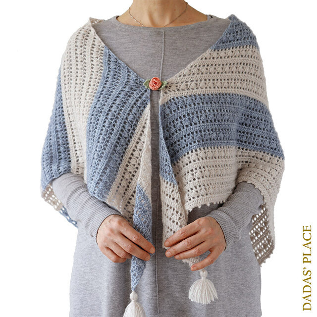 CROCHET PATTERN: Felicity Shawl
