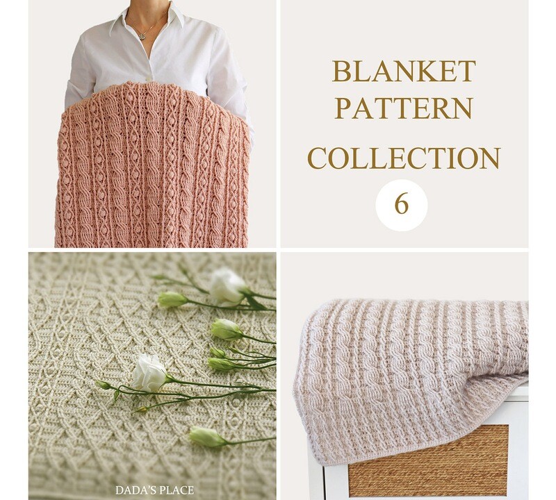CROCHET BLANKET PATTERN COLLECTION 6