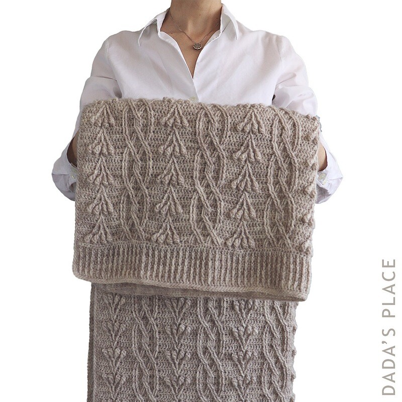 CROCHET PDF PATTERN: Broadway Blanket