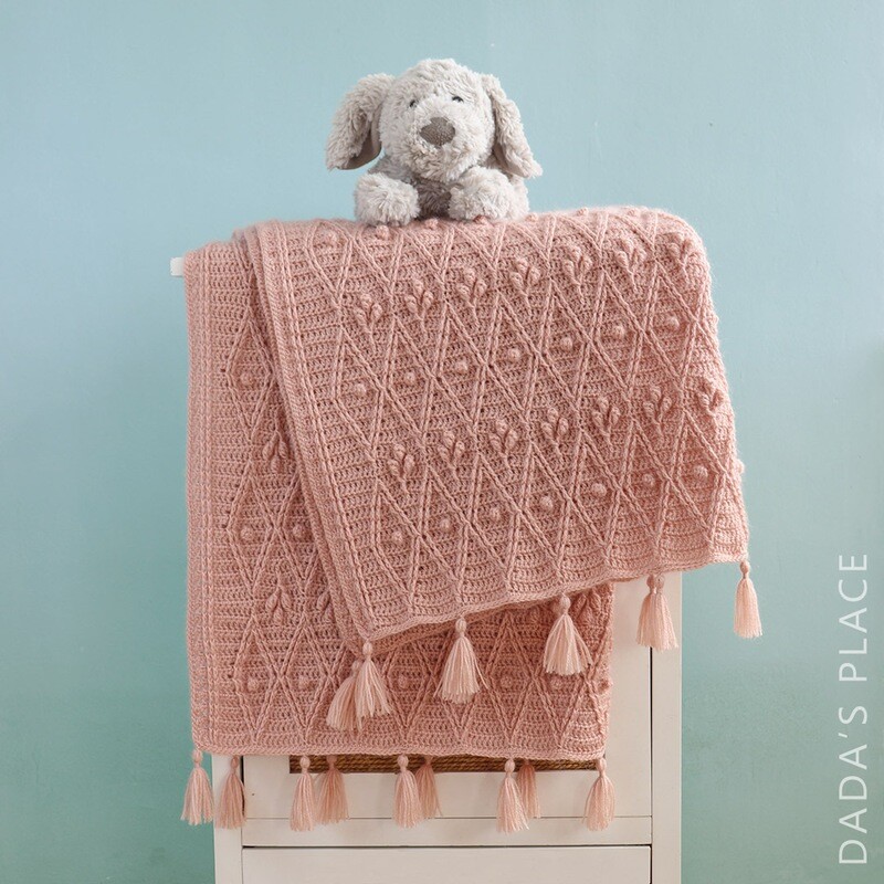 CROCHET PDF PATTERN: Manhattan Blanket