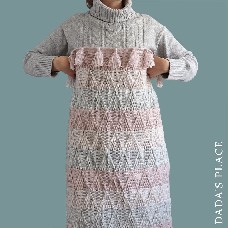 CROCHET PDF PATTERN: Arizona Blanket