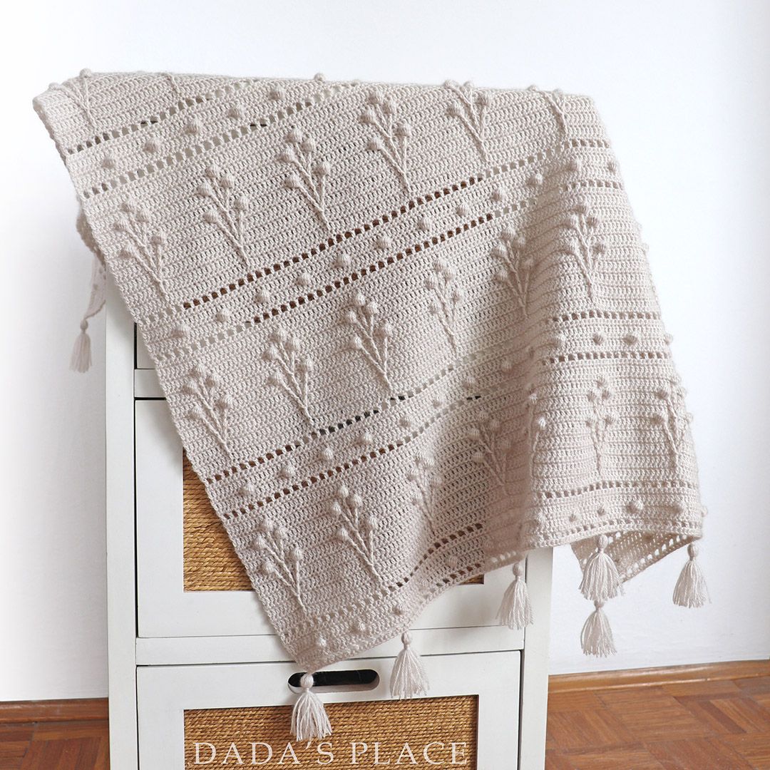 CROCHET PDF PATTERN: Indie Blanket