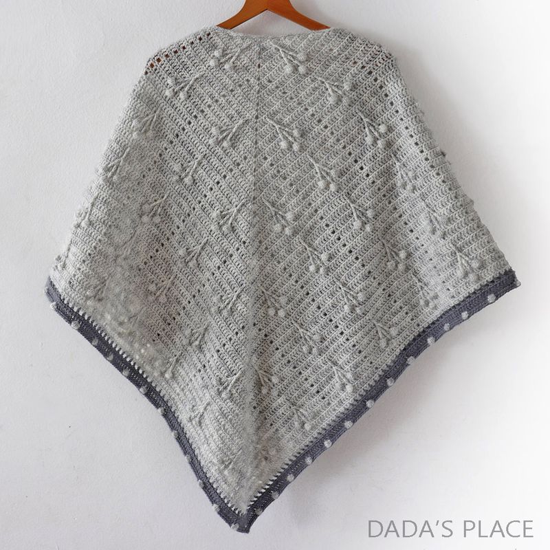 CROCHET PDF PATTERN: Enid Shawl