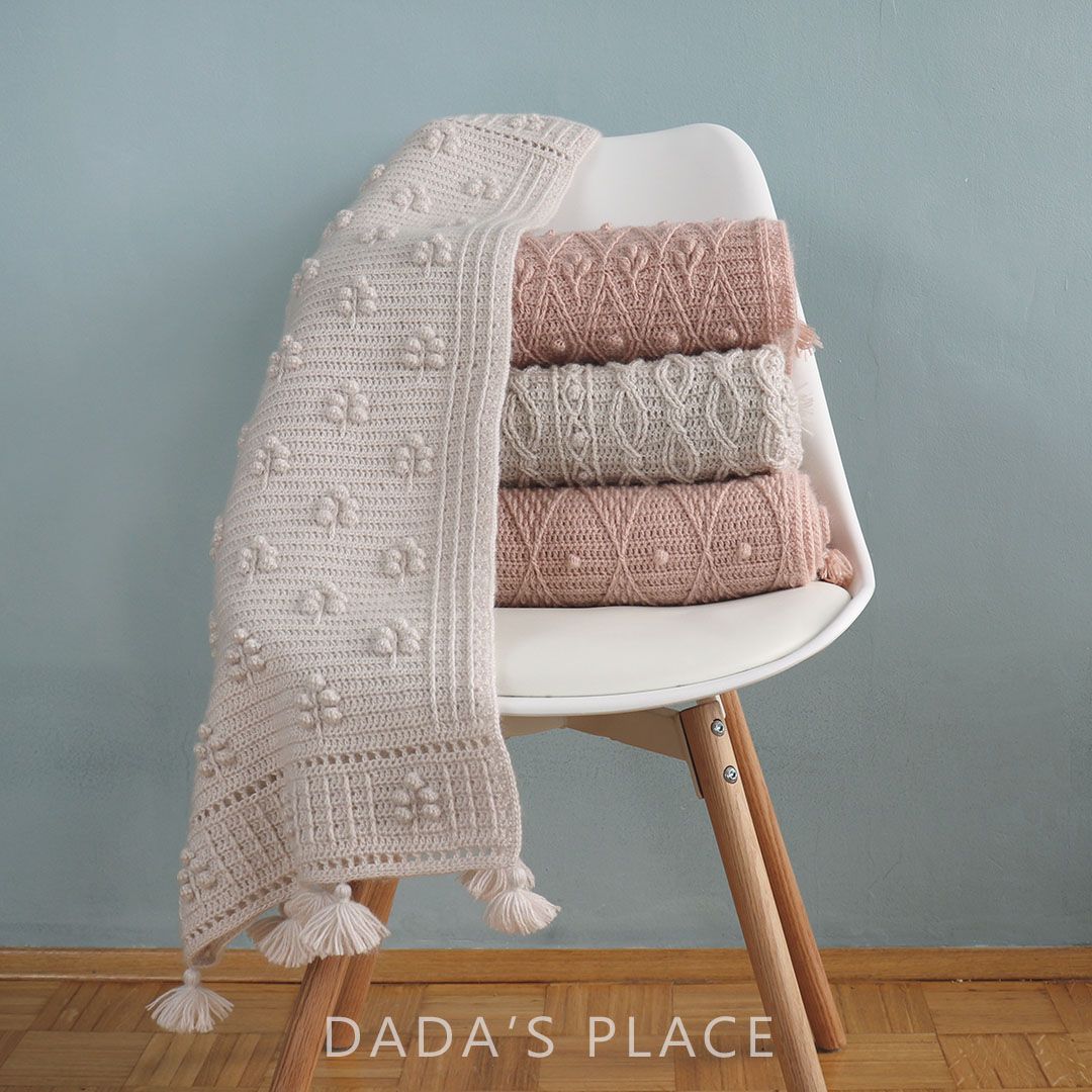 CROCHET PATTERN BUNDLE 3: Four Crochet Blanket Patterns