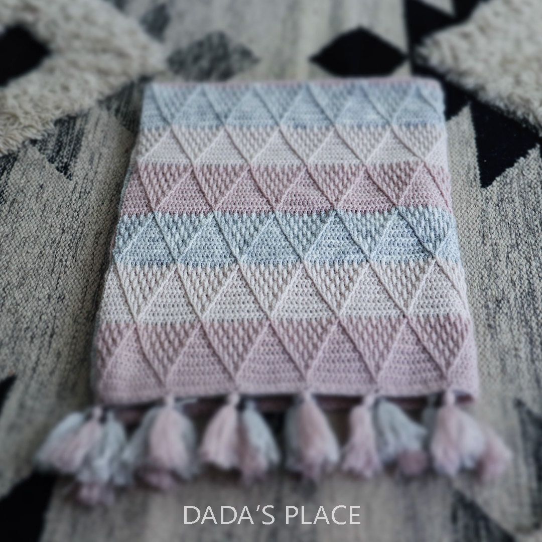 CROCHET PDF PATTERN: Arizona Blanket