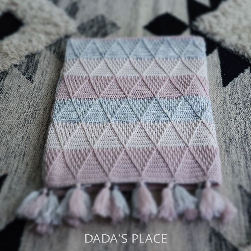 CROCHET PDF PATTERN: Arizona Blanket