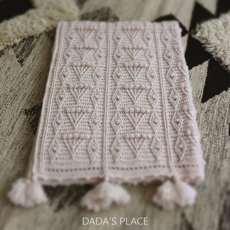 CROCHET PDF PATTERN: Chelsea Blanket