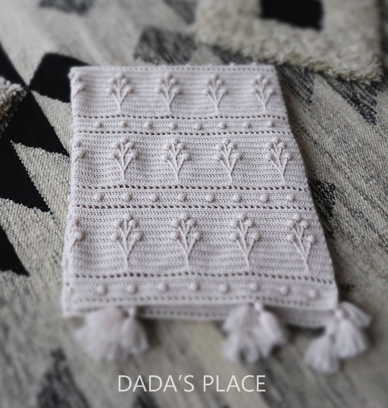 CROCHET PDF PATTERN: Indie Blanket