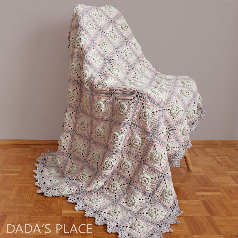 CROCHET PDF PATTERN: My Sofa Blanket