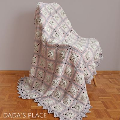 CROCHET PDF PATTERN: My Sofa Blanket