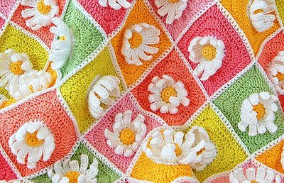 CROCHET PATTERN: Daisy Blanket