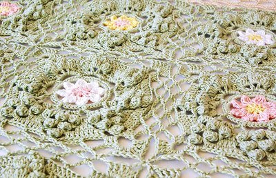 CROCHET PATTERN: How To Be a Wildflower Baby Blanket