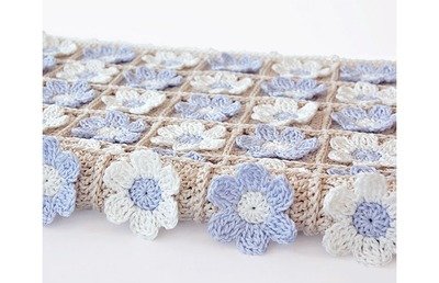 CROCHET PATTERN: Guess How Much I Love You Baby Blanket