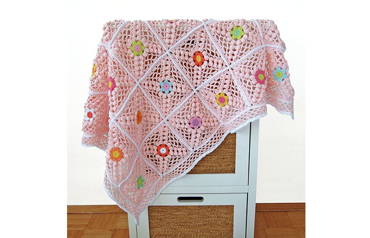 CROCHET PATTERN: Lazy Summer Day Blanket