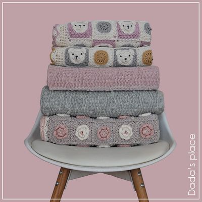 CROCHET PATTERN BUNDLE #5: Four Crochet Blanket Patterns