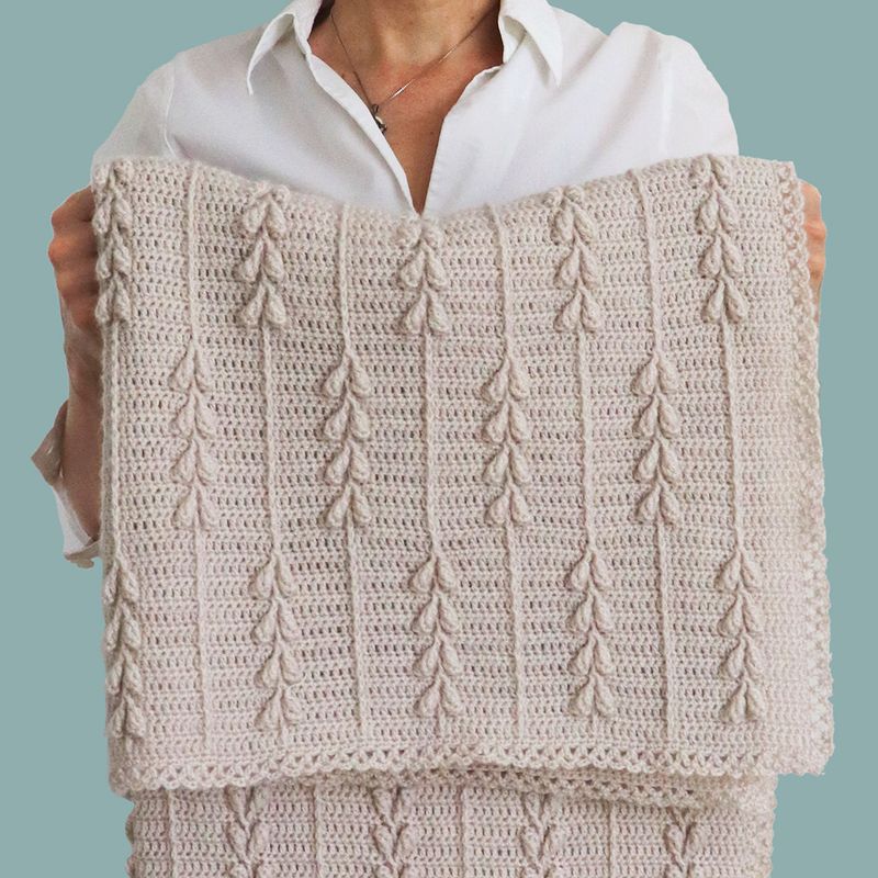 CROCHET PDF PATTERN: Bloomsbury Blanket