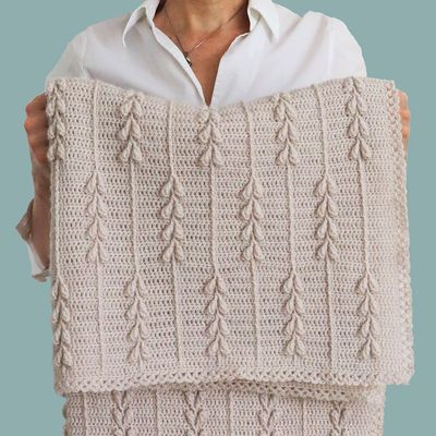 CROCHET PDF PATTERN: Bloomsbury Blanket